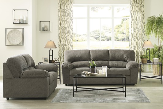 Norlou Flannel Sofa & Loveseat